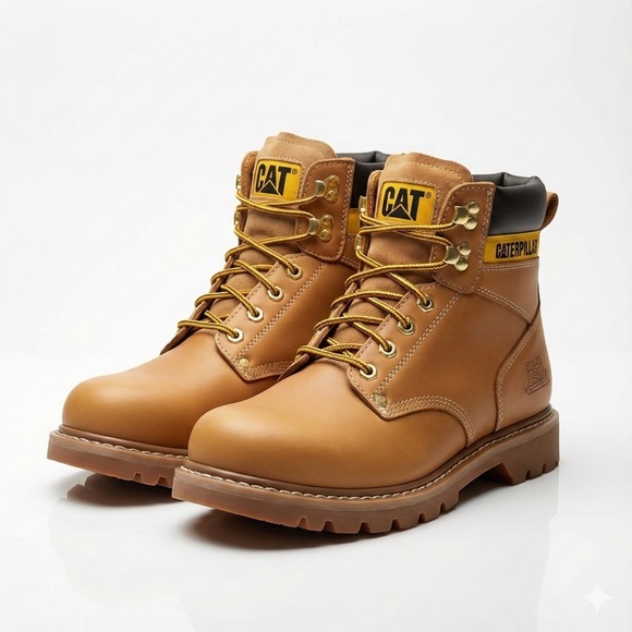 Caterpillar Other - Caterpillar CAT leather work boots men size 9.5